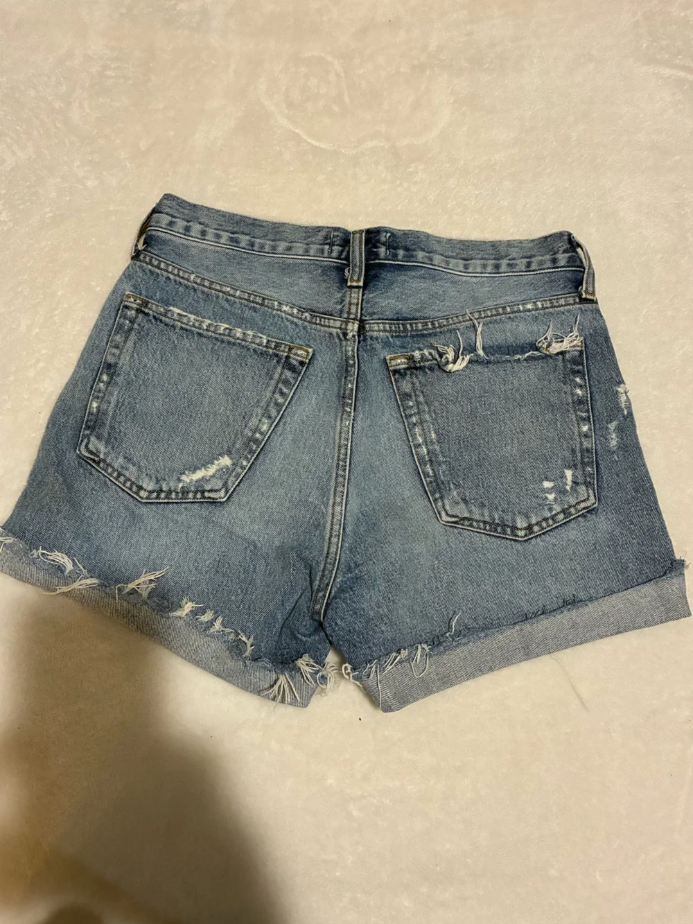 Agolde cutoff jean